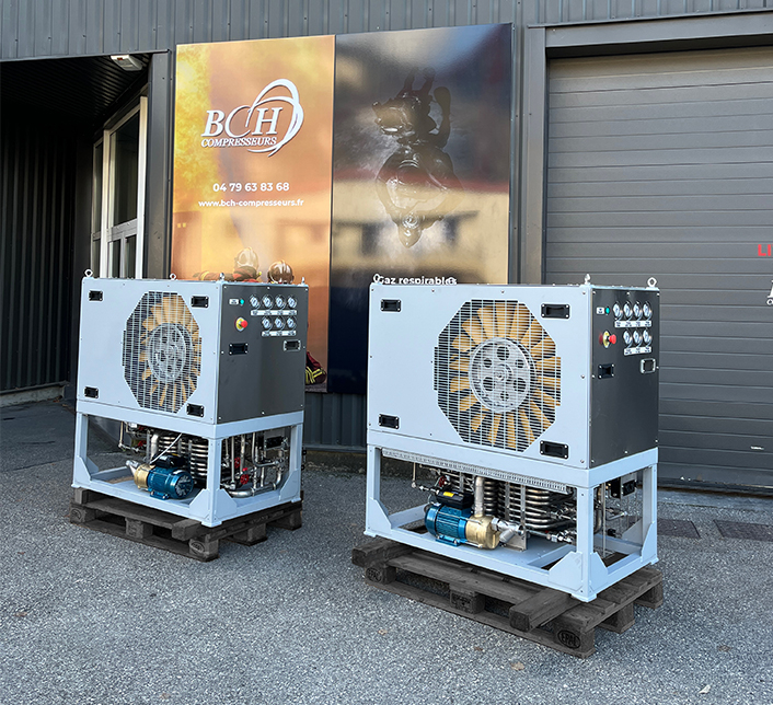 Installation de production d’air respirable 