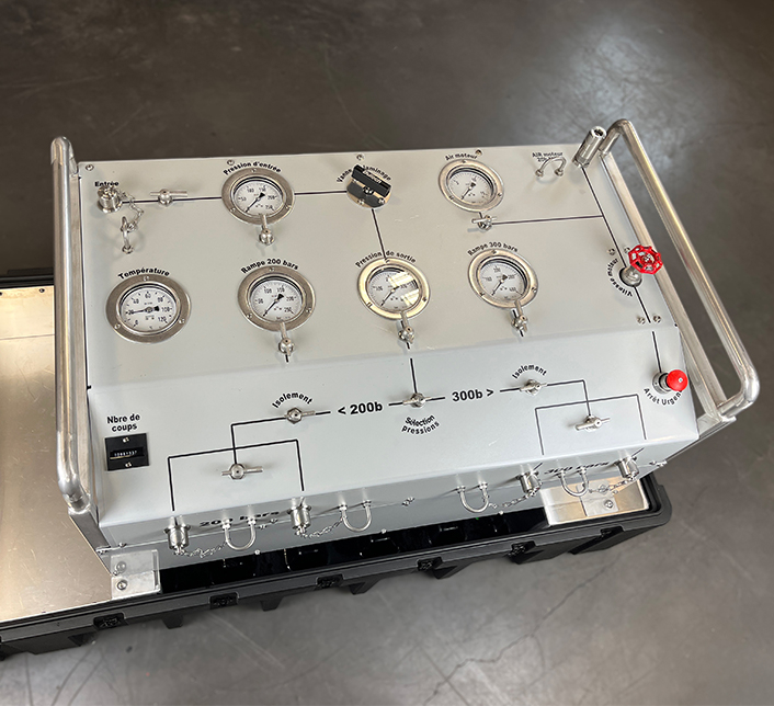 Surpresseur oxygène transportable