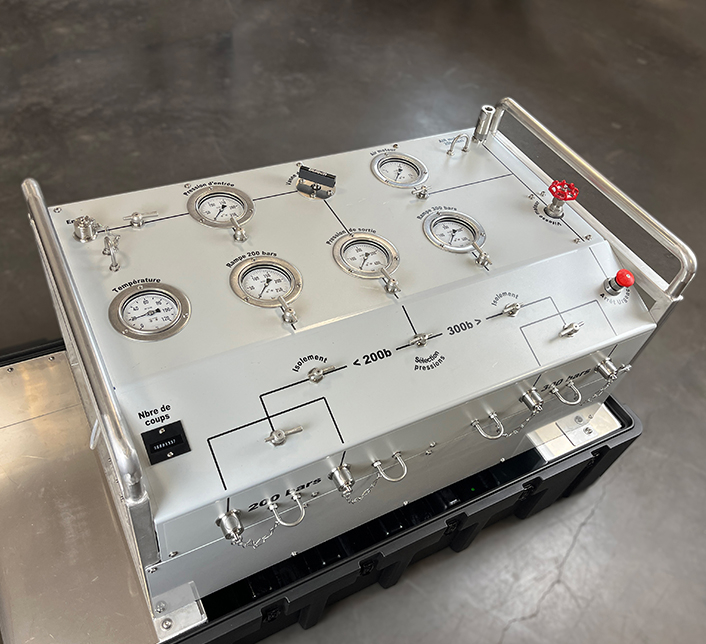 Surpresseur oxygène transportable