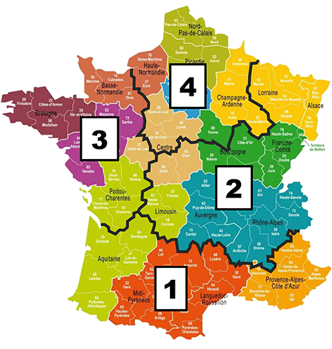 Carte de France